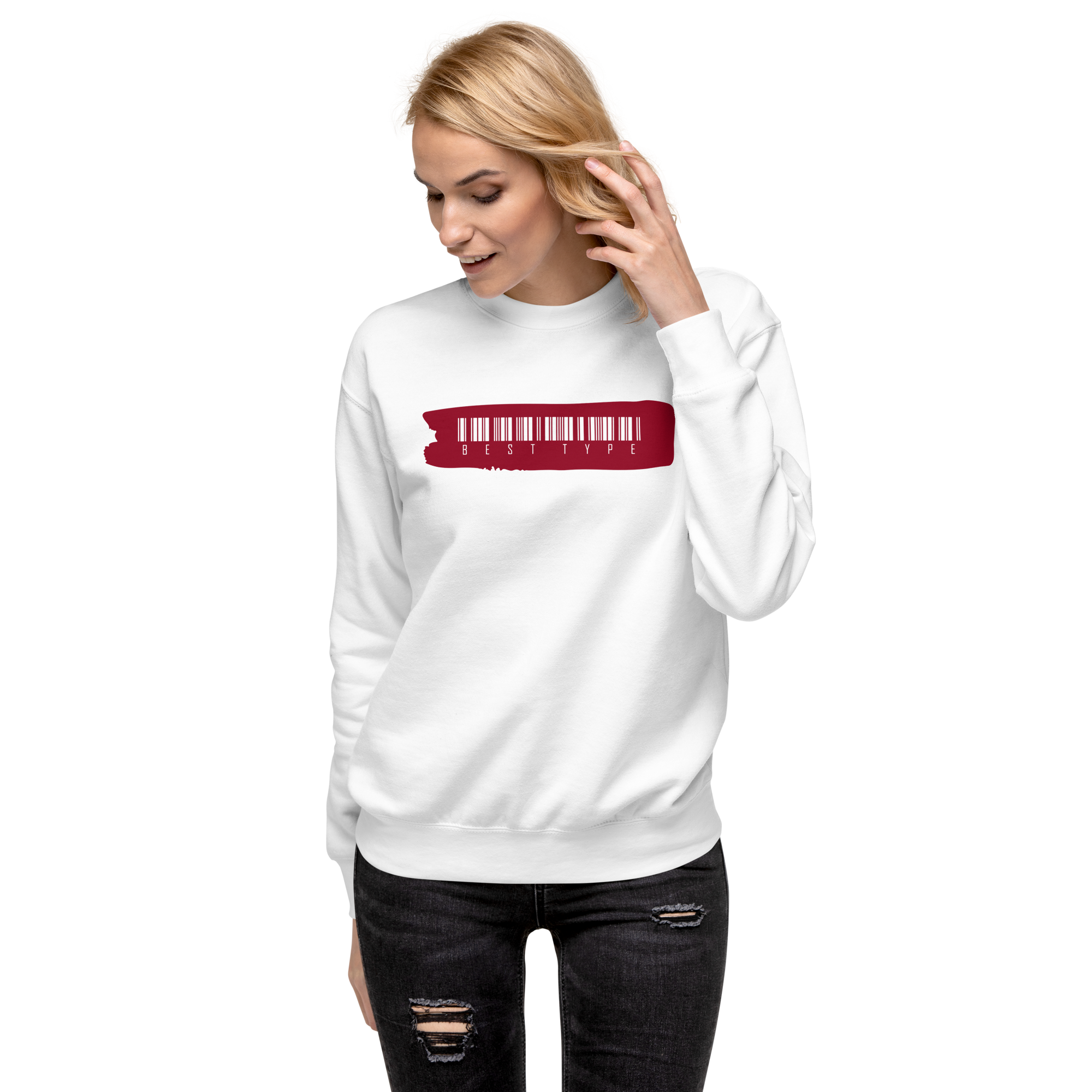 'Label' Unisex Premium Sweatshirt